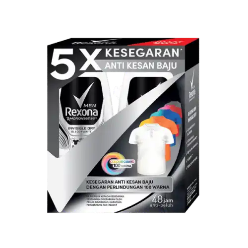 Rexona Men Roll On - Invisible Dry 50mlx2 (Twin Pack)