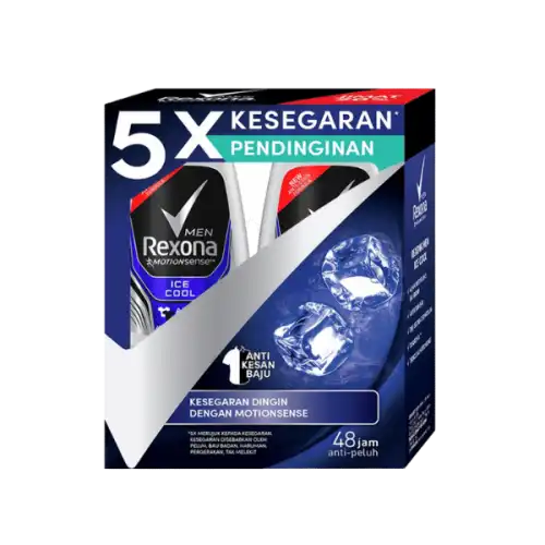 Rexona Men Roll On - Ice Cool 50mlx2 (Twin Pack)