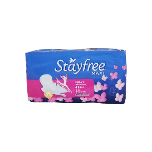 Stayfree Maxi With Wings Pads 10s