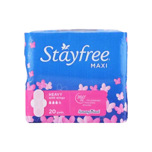 Stayfree Maxi With Wings Pads 10s