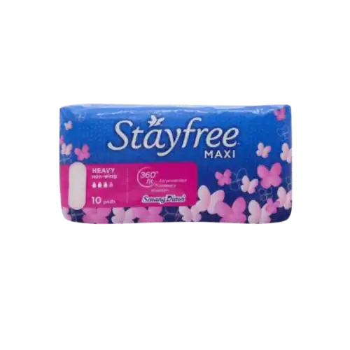 Stayfree Maxi Non-Wings Pads 10s