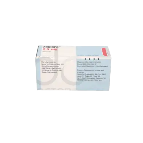 Femara (Letrozole) 2.5mg Tablet 30s (Box)