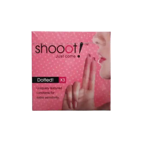 Shooot Dotted Condom 3s