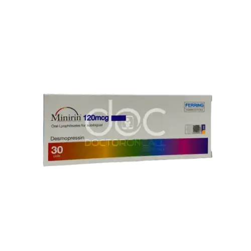 Minirin 120mcg Oral Lyophilisate 30s (Box)