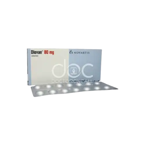 Diovan (Valsartan) 80mg Tablet 14s (Strip)