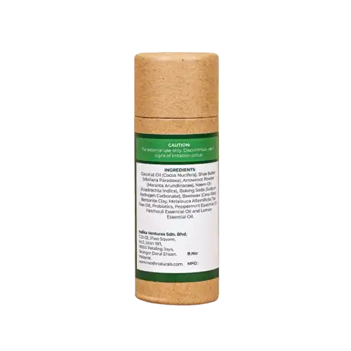 Noosh Naturals Patchoulli and Peppermint Men's Deodorant 22g