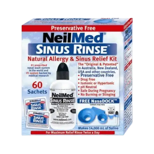 Neilmed Sinus Rinse Regular Kit 60 sachets (box)