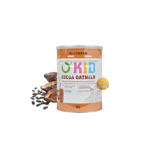 Biogreen Okid Cocoa Oatmilk 850g