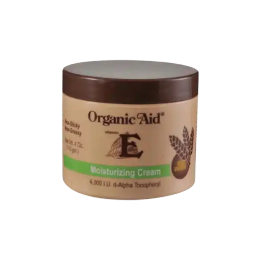Organic Aid Vit E Moisturizing Cream 1 Oz (28.3g)