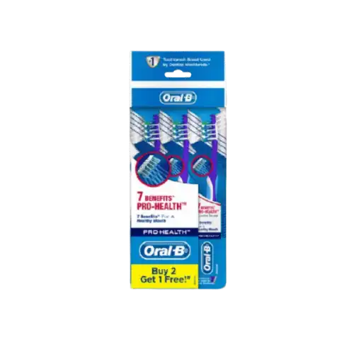 Oral B 7 Benefits Pro-Health Toothbrush (M) 1s