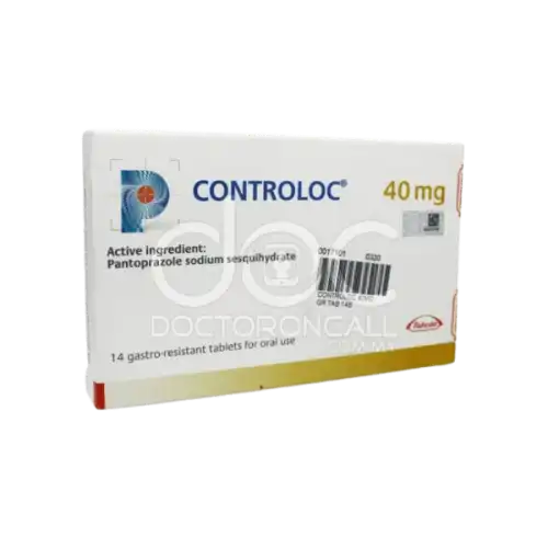 Controloc (Pantoprazole) 40mg Tablet 14s (Box)