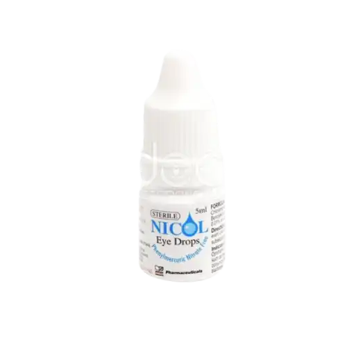 Nicol (Chloramphenicol) 0.5% Eye Drop 5ml