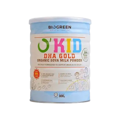 Biogreen O'Kid DHA gold Organic Soya Milk Powder 800g