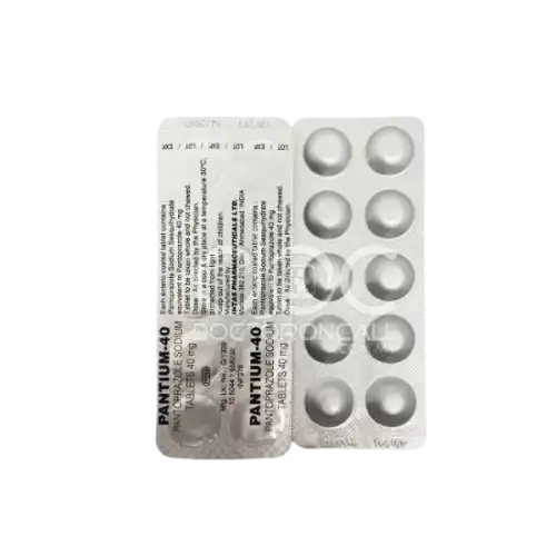 Pantium (Pantoprazole) 40mg Tablet 10s (Strip)