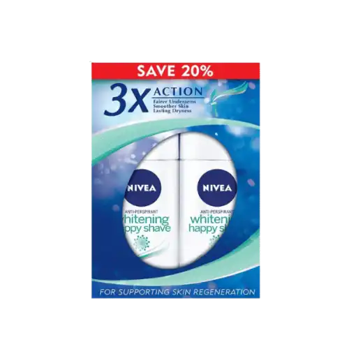 Nivea (Women) Whitening Happy Shave Roll On 25ml