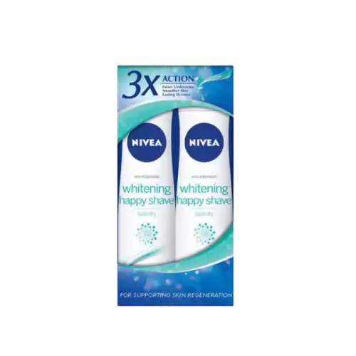 Nivea (Women) Whitening Happy Shave Body Spray 150mlx2