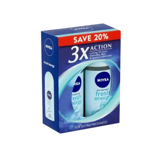 Nivea (Women) Energy Fresh Roll On 50ml x2