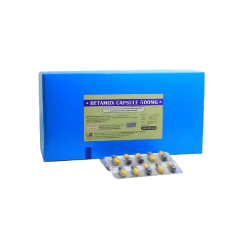 Betamox 500mg Capsule 10s (Strip)