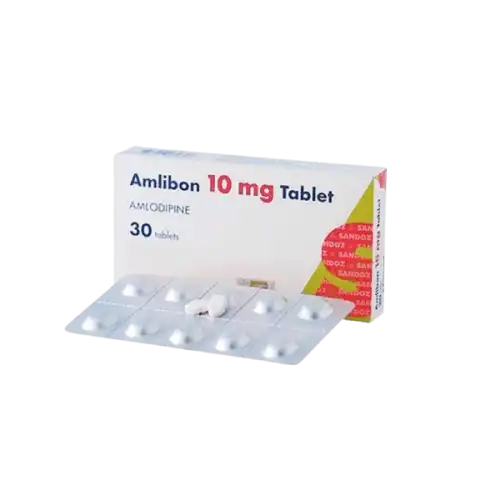 Sandoz Amlibon (Amlodipine) 10mg Tablet 30s (Box)
