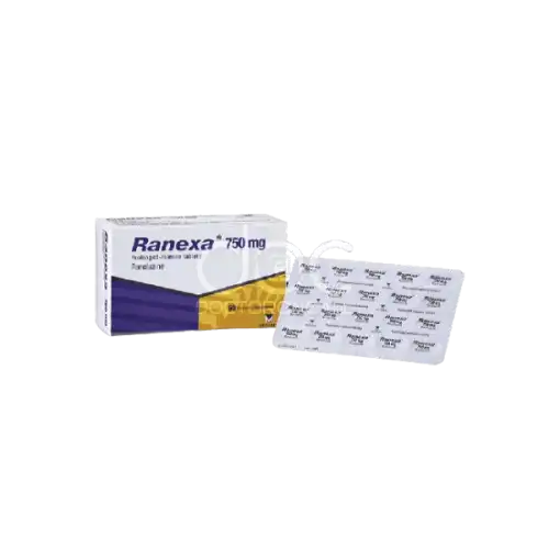 Ranexa 750mg Tablet 60s (Box)