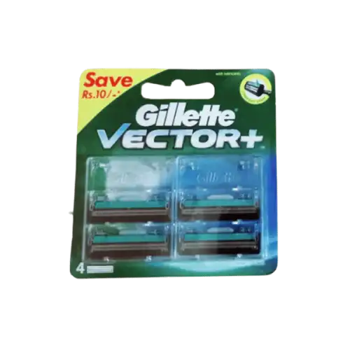 Gillette Vector Plus 4 Cartridges 4s