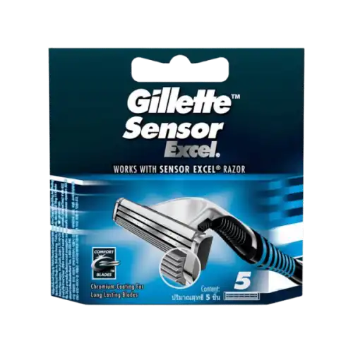Gillette Sensor Excel 5 Cartridges 5s