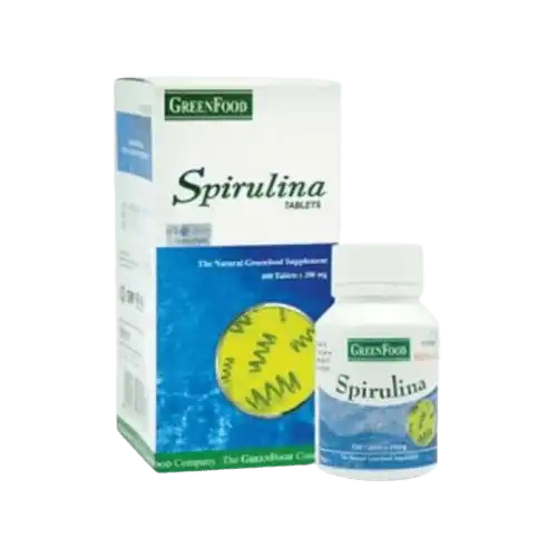 Bonlife Green Food Spirulina 600s + 120s