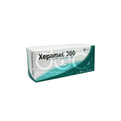 Xepamet 200mg Tablet 10s (Strip)