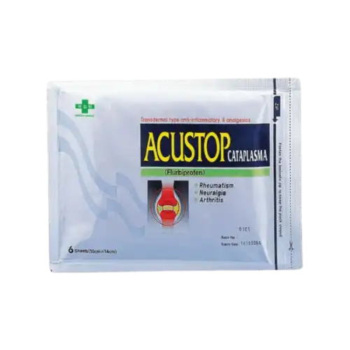 Acustop (Flurbiprofen) 40mg Plaster 1 Pack