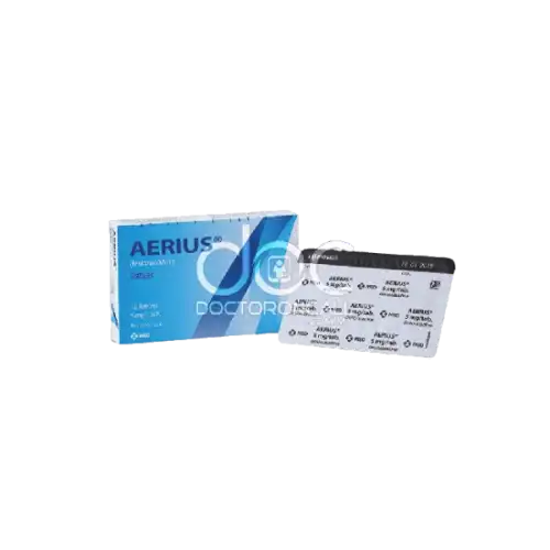 Aerius (Desloratadine) 5mg Tablet 10s (Strip)