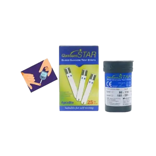 Glucosure Star Strips 25s