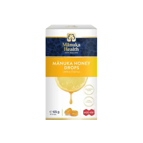 Manuka Health Manuka Honey Drops MGO400+ 15s Lemon