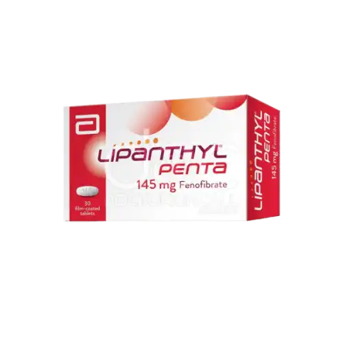 Abbott Lipanthyl Penta (Fenofibrate) 145mg Tablet 10s (Strip)