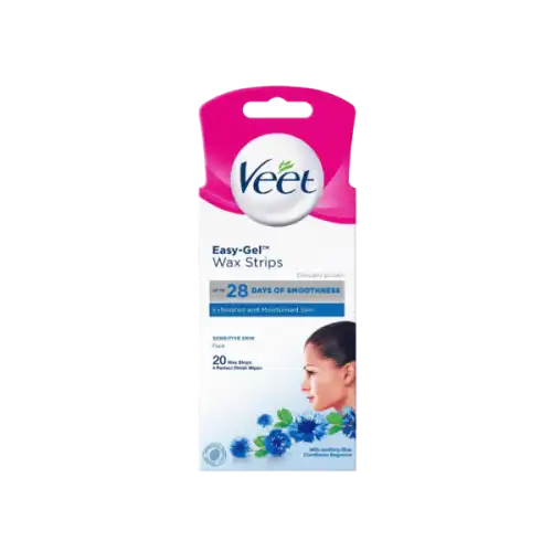Veet Facial Wax Strip (Sensitive Skin) 20s