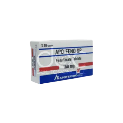 Apo-Feno Sp (Fenofibrate) 160mg Tablet 30s (Box)