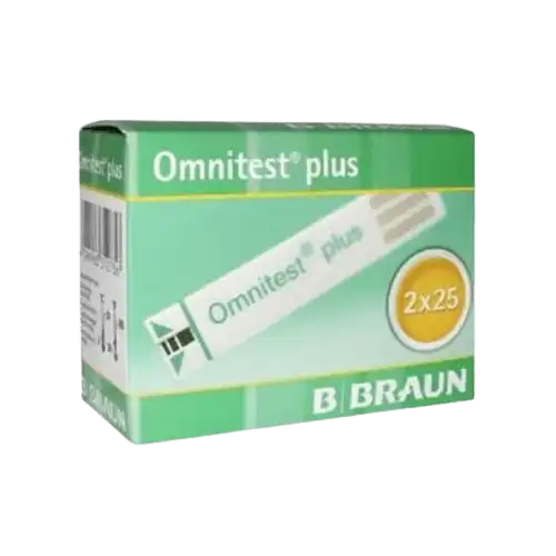 Omnitest Plus Test Strip 25s