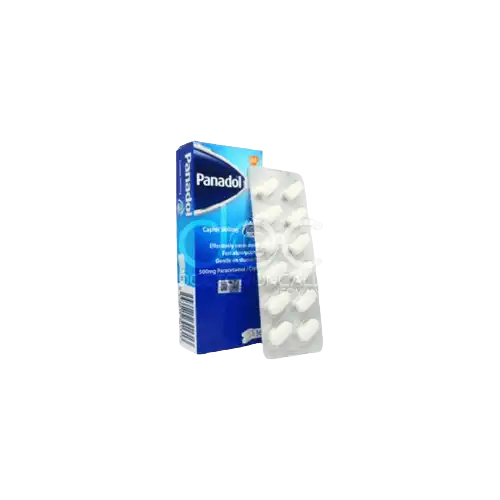 Panadol (Paracetamol/Acetaminophen) 500mg Optizorb Formulation Caplet 36s