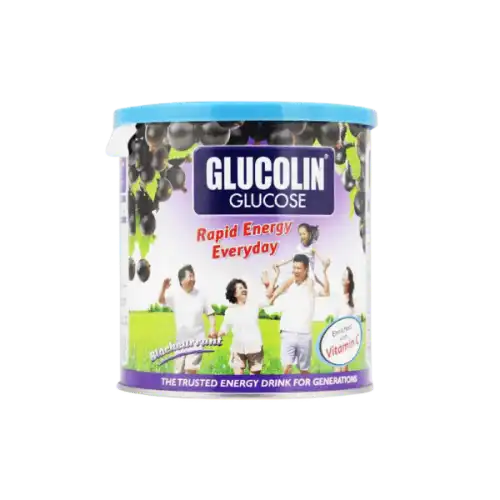 Glucolin Glucose Energy Drink 420g Blackcurrant