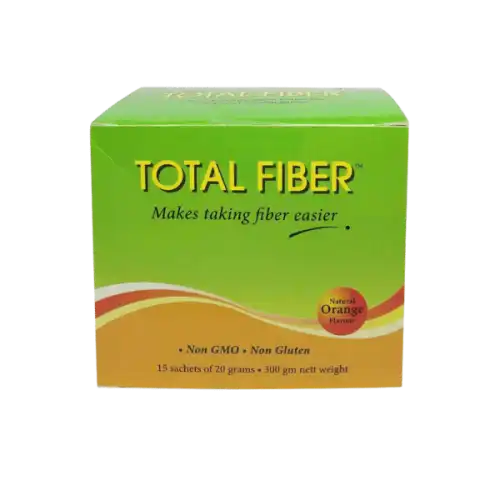Total Fiber Natural Orange Flavour Sachet 20g x15