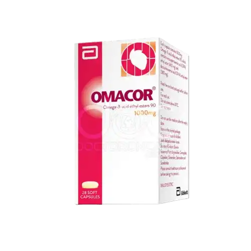 Omacor (Fish Oil) 1000mg Capsule 28s