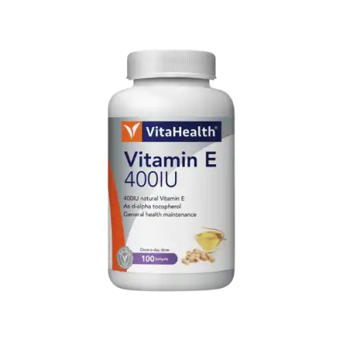 VitaHealth Vitamin E 400IU Softgel 100s