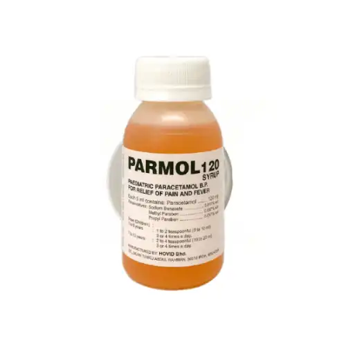 Hovid Parmol 120mg Syrup 120ml