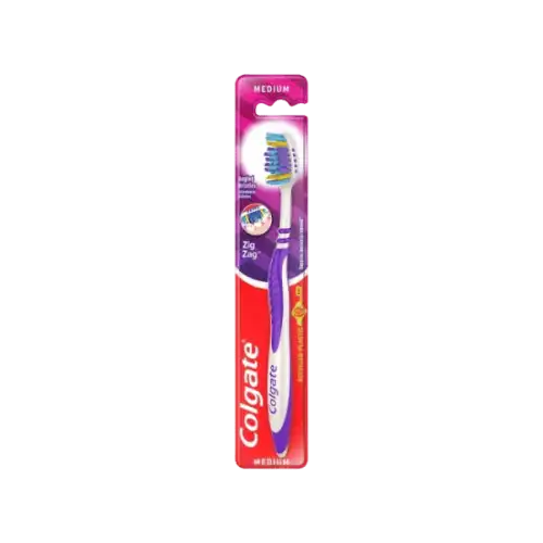 Colgate Zig Zag (Medium) Toothbrush B2F1 (3's)