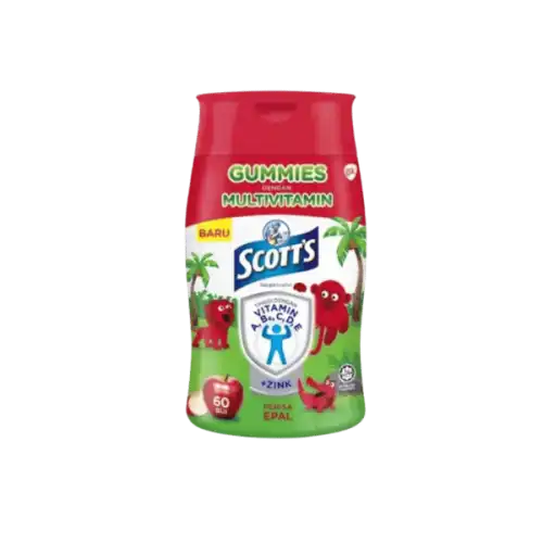 Scott's Multivitamin Gummies 60s Tropical