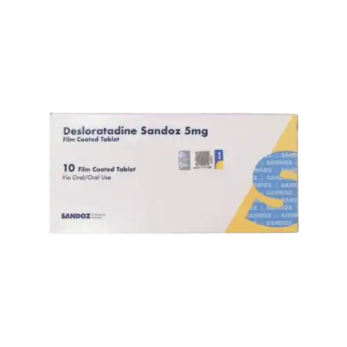 Sandoz Desloratadine 5mg Tablet 10s (Strip)
