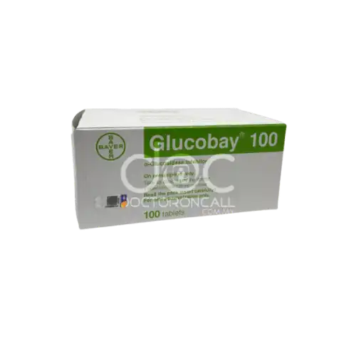 Glucobay (Acarbose) 100mg Tablet 100s (Box)