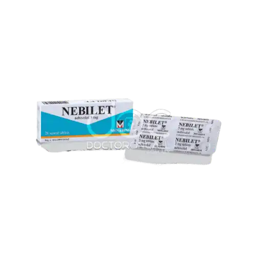 Nebilet (Nebivolol) 5mg Tablet 14s (Strip)