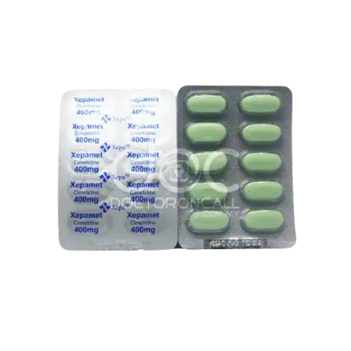 Xepamet 400mg Tablet 10s (Strip)