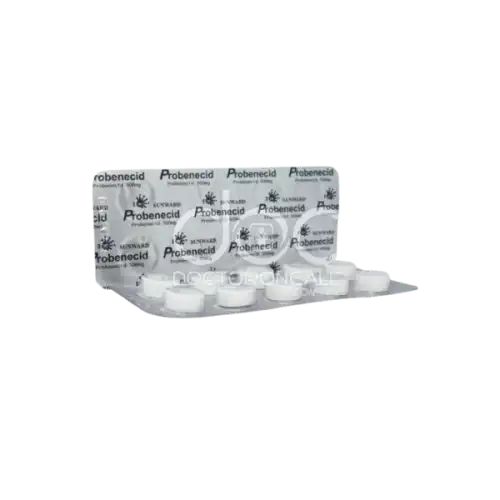 Probenecid 500mg Tablet 10s (Strip)