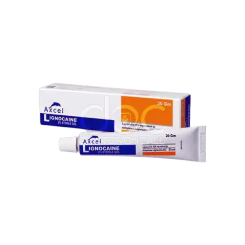 Axcel Lignocaine (Lidocaine) 2% Sterile Gel 20g